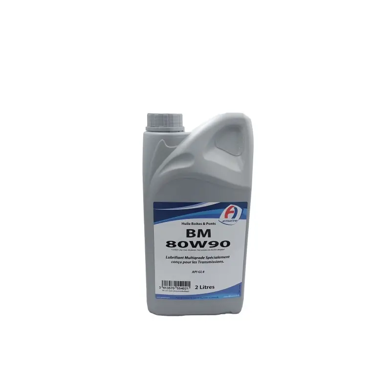 Vente Directe BIDON 2L HUILE TRANSMISSION 80W90 – EP80W90 – APIGL4 – MIL-L-2105 –