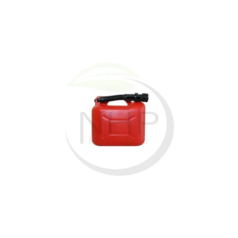 Nouvelle Collection JERRICAN ESSENCE EN PLASTIQUE 5 LITRE AVEC BEC VERSEUR –