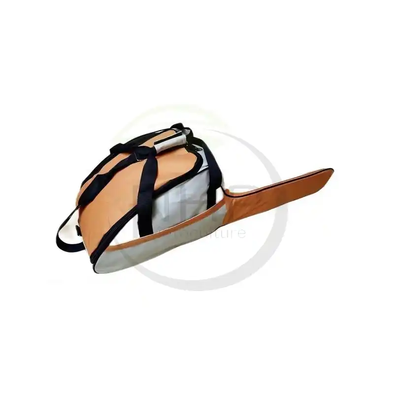 Prix Cassé SAC DE TRANSPORT TRONCONNEUSE GRIS ET ORANGE – POUR GUIDE JUSQU&rsquo;A 20 POUCES –