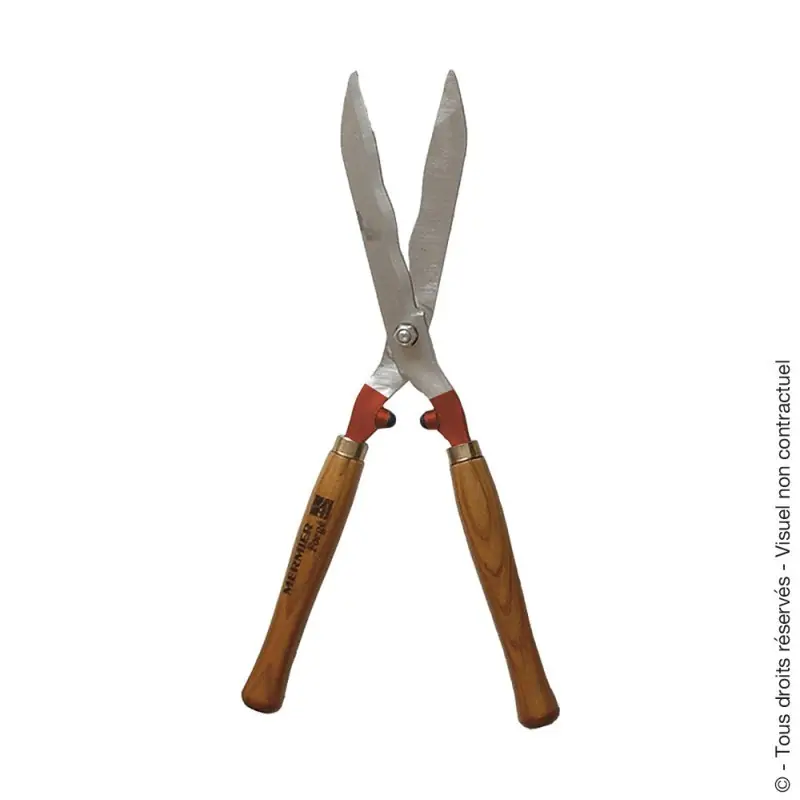 Meilleur Choix CISAILLE À HAIES – LAMES ONDULÉES FORGÉES EN ACIER TREMPÉ – MERMIER – 402224 –