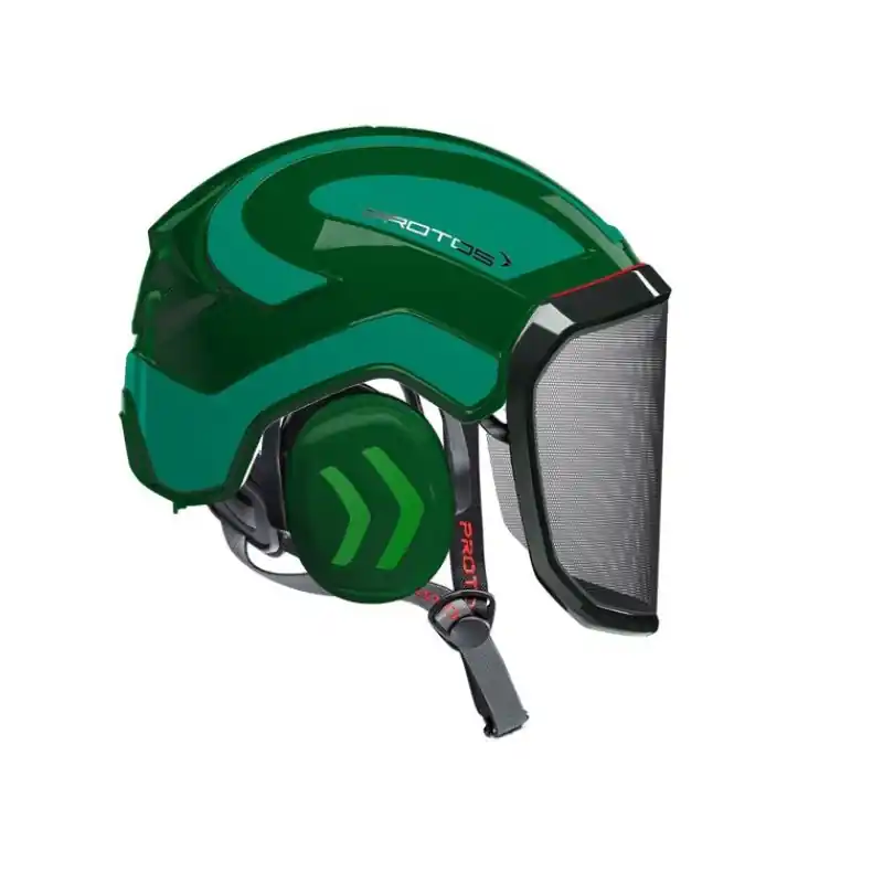 CASQUE DE PROTECTION INTEGRAL ARBORISTE – TRONCONNAGE – ELAGAGE – OLIVE ET VERT REFLECHISSANT – Olive et Vert réfléchissant Nouvel Arrivage