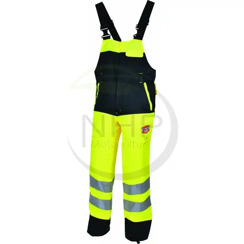 SALOPETTE FORESTIER – TRONCONNAGE – CLASSE 1 – TYPE A – GLOW – HAUTE VISIBILITE – S Expédié Aujourd’hui