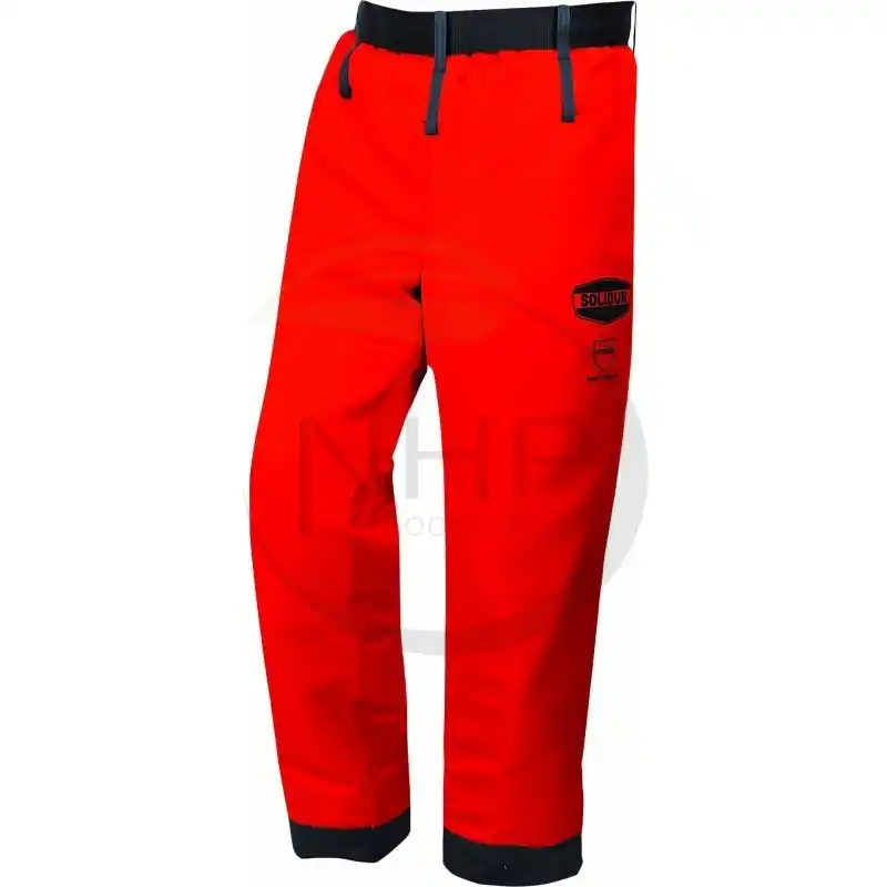 JAMBIERES DE PROTECTION TRONCONNEUSE – ROUGE – CLASSE 1 – Super Prix