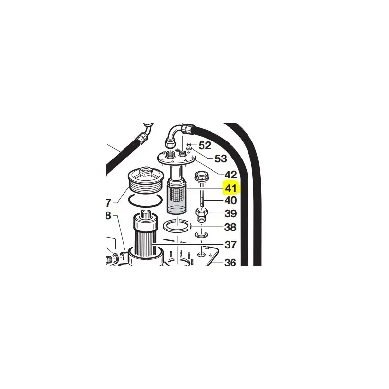 Promotion Saisonnière FILTRE HYDRAULIQUE GIANNI FERRARI 91001000014 –