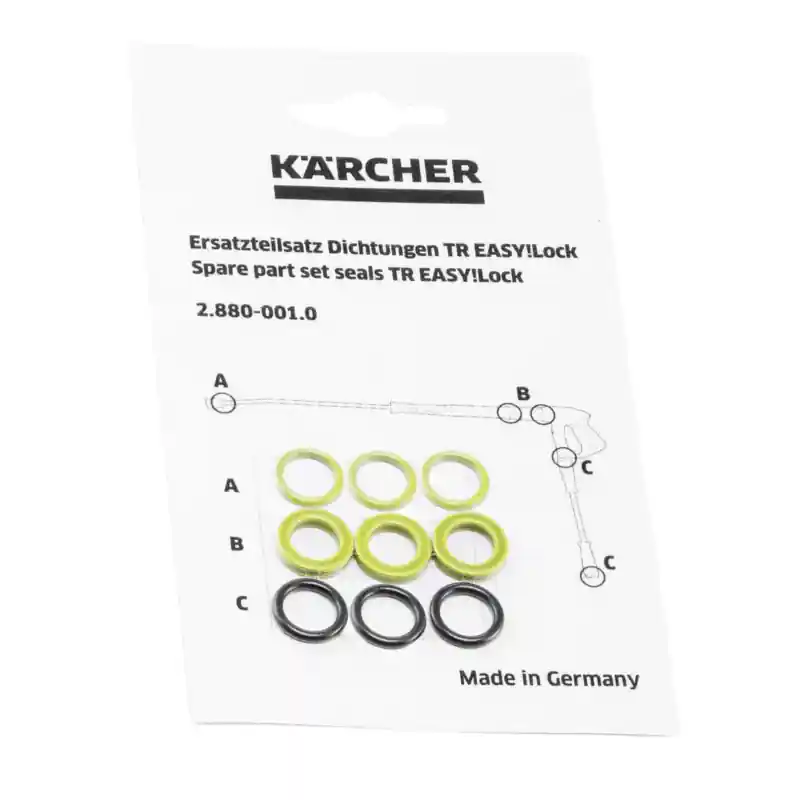 Vente Directe LOT DE 9 JOINTS TR NETTOYEUR HAUTE PRESSION KARCHER 2.880-001.0 - 28800010 -