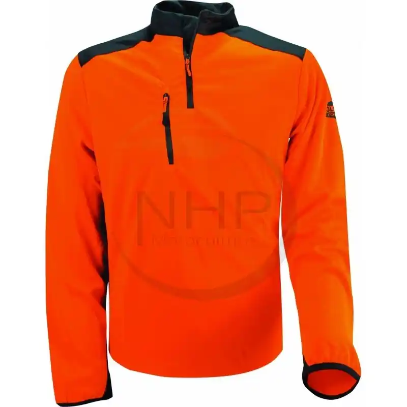 TEE SHIRT MANCHE LONGUE – ORANGE – S Meilleure Vente