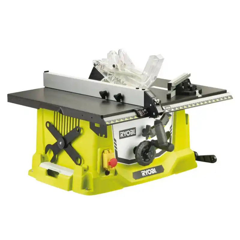 SCIE SUR TABLE - 1 800 W - REGLAGE PRECIS DE L'INCLINAISON - RYOBI - RTS1800-G - Offre Limitée