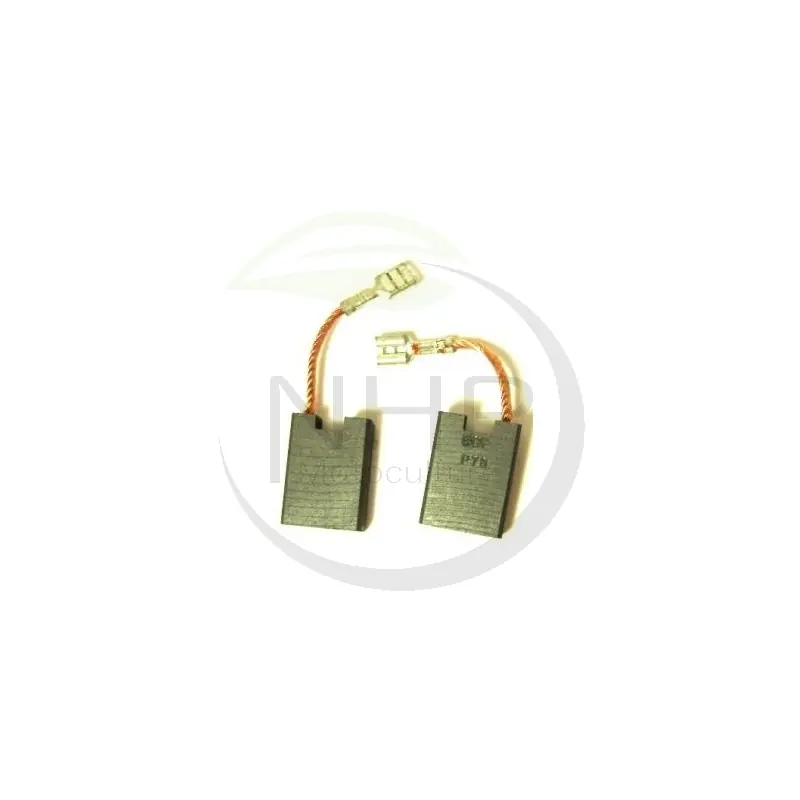 JEU DE 2 CHARBONS SANS RUPTEUR BOSCH 1607014129, 1607014176, 1607014143, 1 607 014 129, 1 607 014 176 – 6,3X12,5X22 – Bon Marché