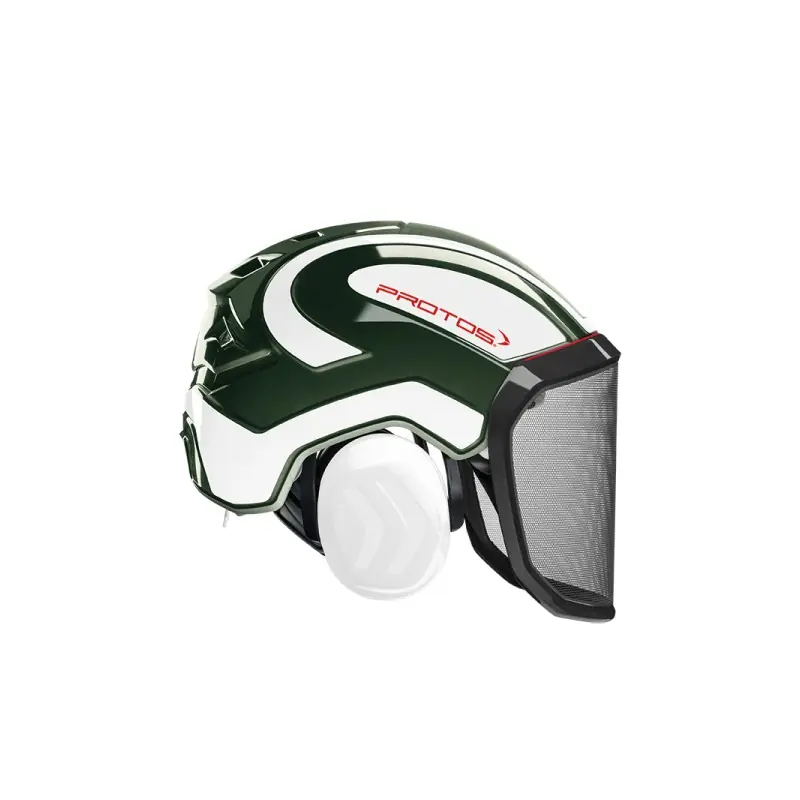 Commande En Gros CASQUE DE PROTECTION INTEGRAL FORESTIER – TRONCONNAGE – ELAGAGE – DEBROUSSAILLAGE – VISIERE F39 – OLIVE ET BLANC – Olive et Blanc