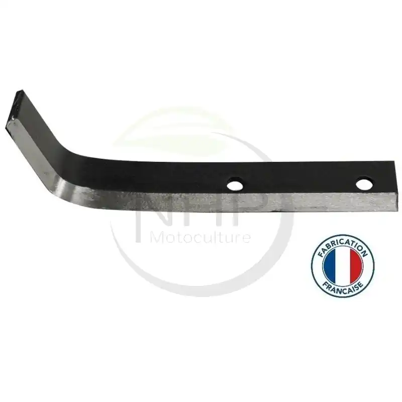 Authentique COUTEAU DE FRAISE GAUCHE SARCLEUR MOTOCULTEUR – MOTOBINEUSE PILOTE – STAFOR 190MM –