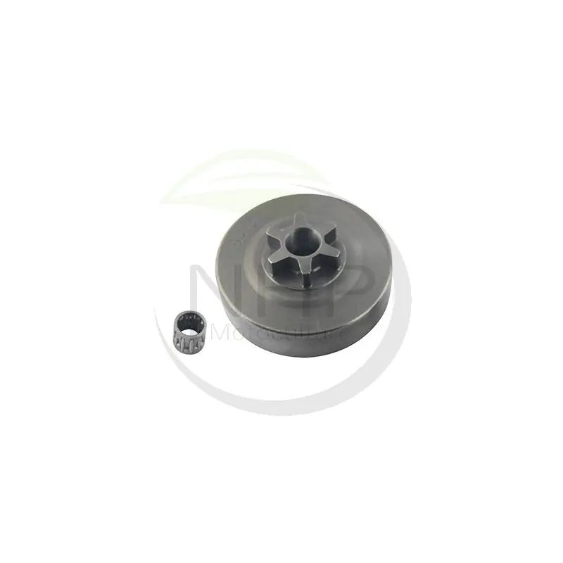 Authentique CLOCHE EMBRAYAGE TRONCONNEUSE OLEO MAC 931 – 932 – 3/8 LP – 6 DENTS –