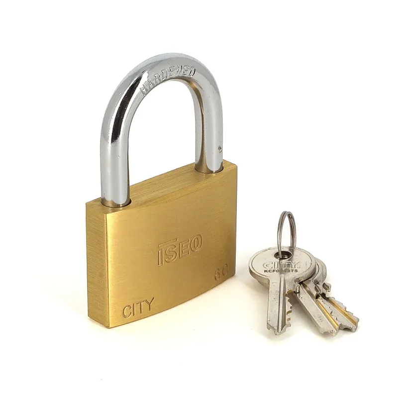 Prix Réduit Cadenas à 3 clés – anse acier cémenté – City