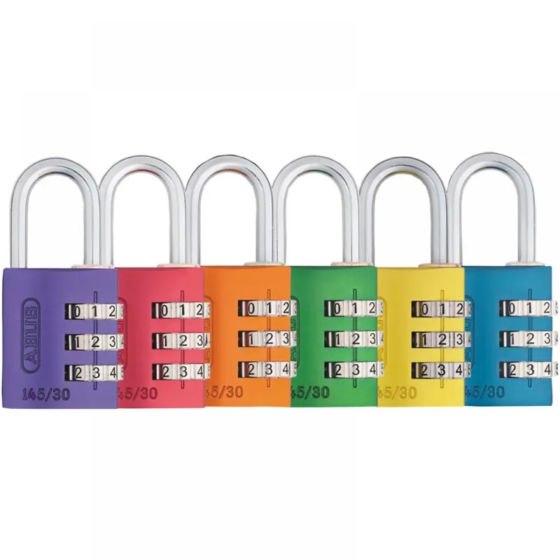 Offre Spéciale Cadenas à code personnalisable - corps alu - 145 - couleur aléatoire