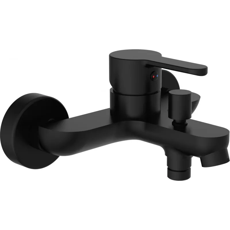 Super Prix Mitigeur bain/douche – noir mat – Denver