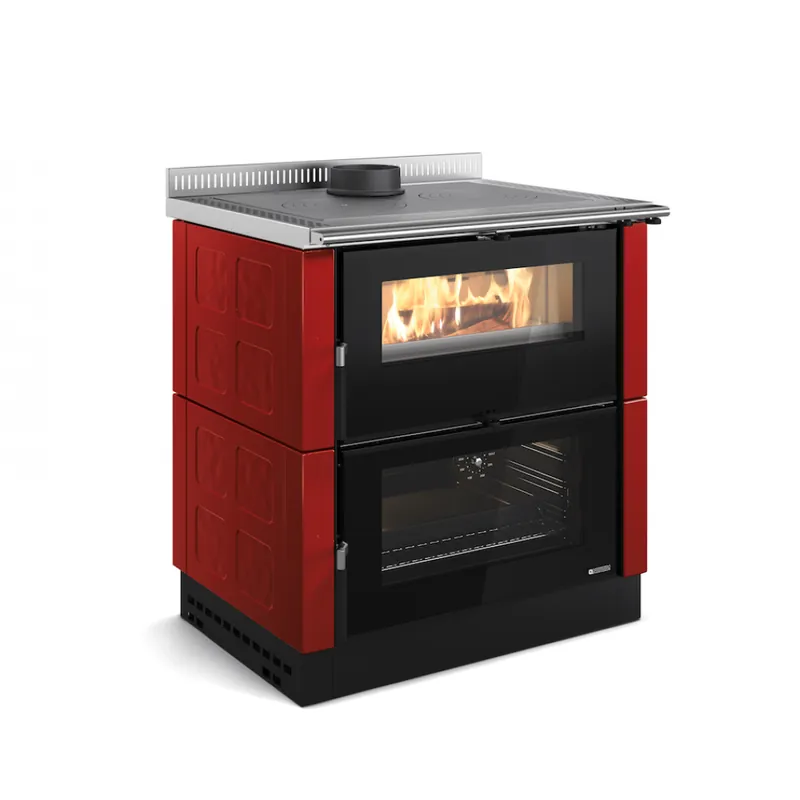 Seulement Aujourd’hui Cuisinière à bois 7,1 kW avec four 68 L – Verona XXL.16 Maiolica