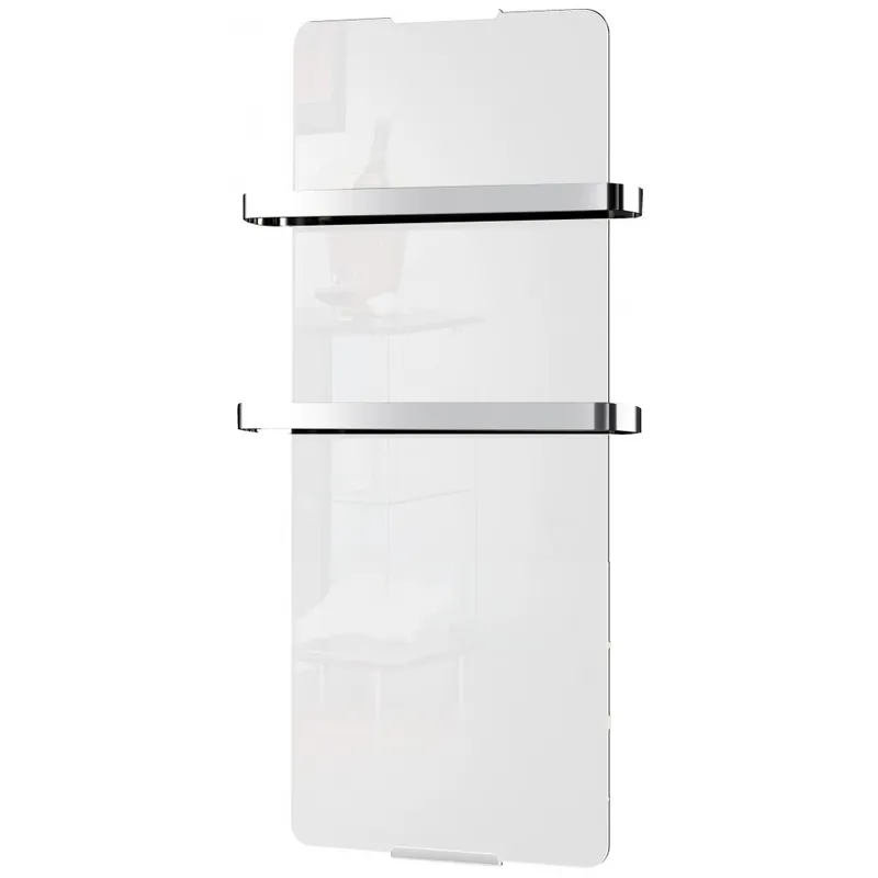 Offre Limitée Radiateur sèche-serviettes blanc 1200W 120 cm avec barres amovibles