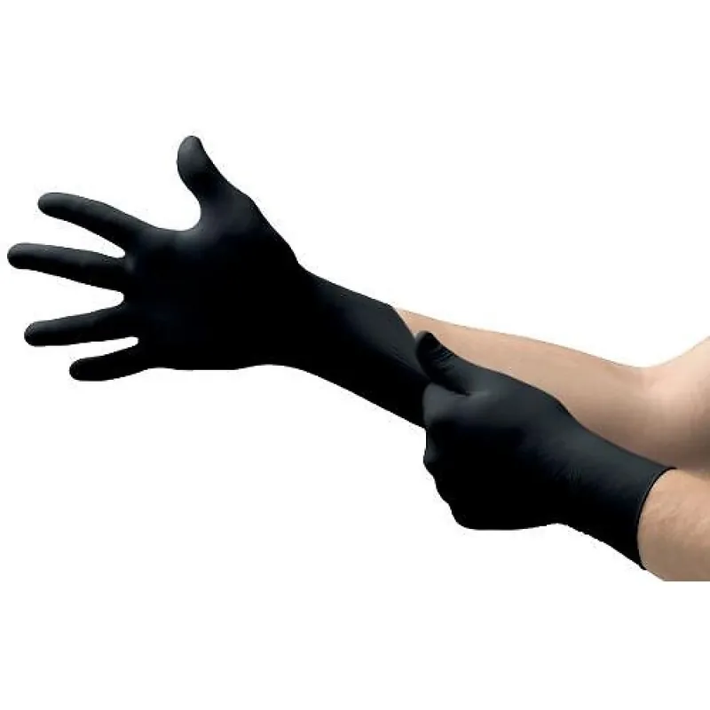 Affaire À Saisir Gants jetables multiusage MICROFLEX MidKnight Touch 93-732 noir – par 100