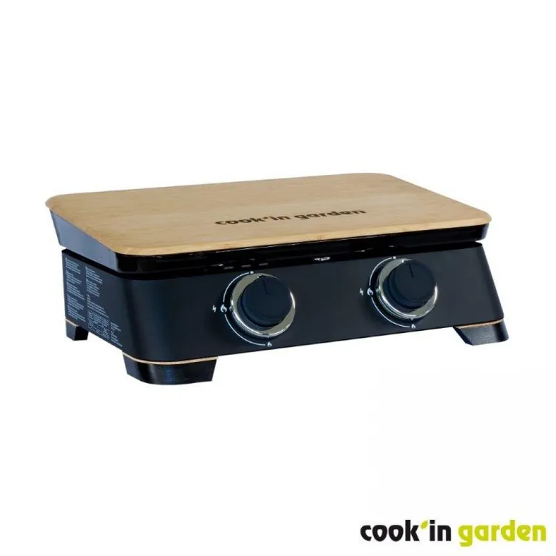 Plancha gaz – 2 brûleurs – DUNE 60 Meilleure Vente