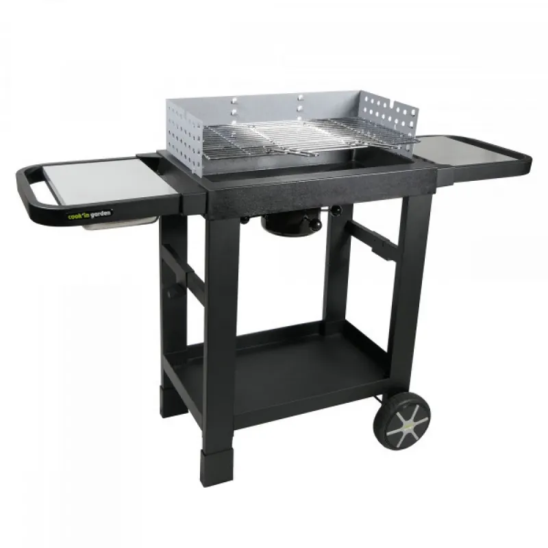 Barbecue charbon – surface de cuisson 60 x 38 cm – Easy 60 Prix Bas