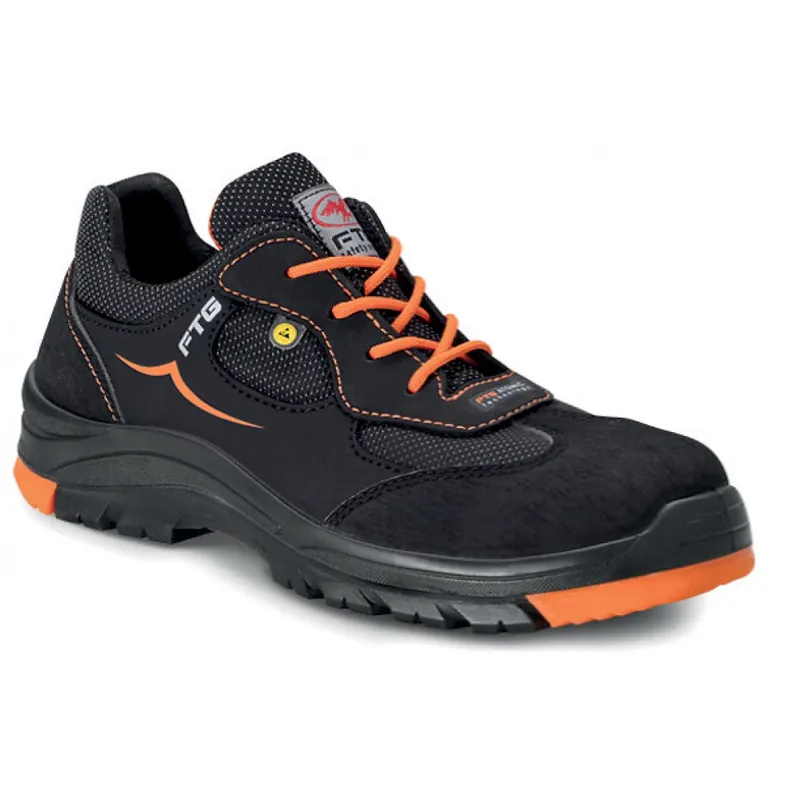 Quantité Limitée Chaussures de sécurité basses MERCURY S3 SRC - noir et orange