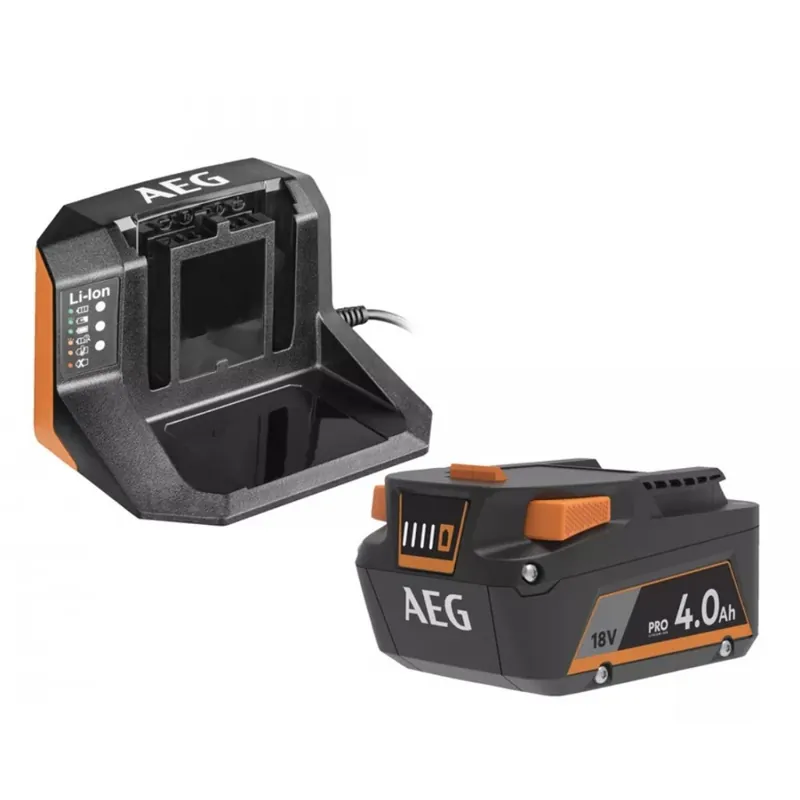 Produit De Marque Pack batterie 4.0 Ah et chargeur 18V