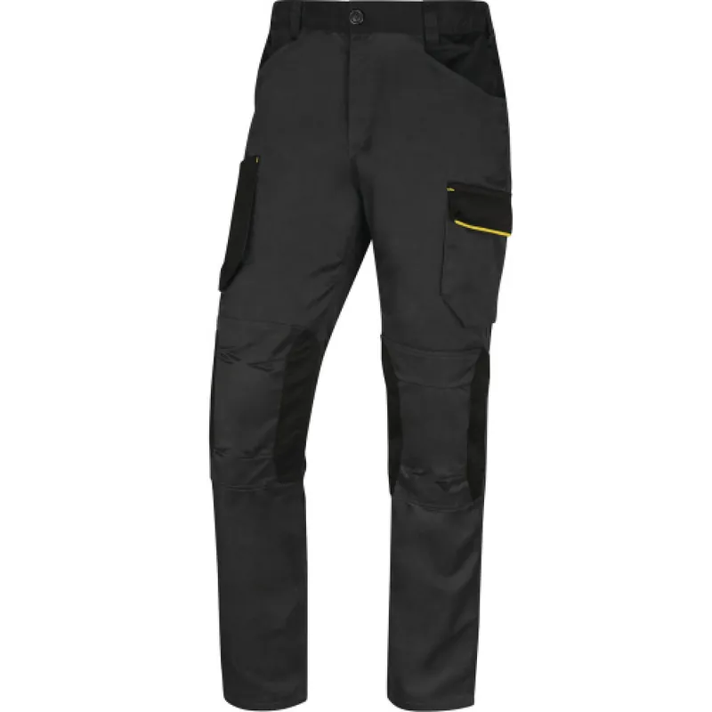 Commander Vite Pantalon de travail Mach 2 – Gris/Jaune