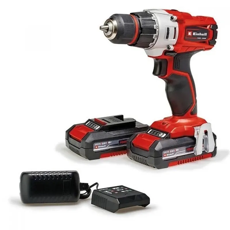 Perceuse visseuse sans fil TE-CD 18/2 Li (2×2,0 Ah) – Power X-Change Populaire