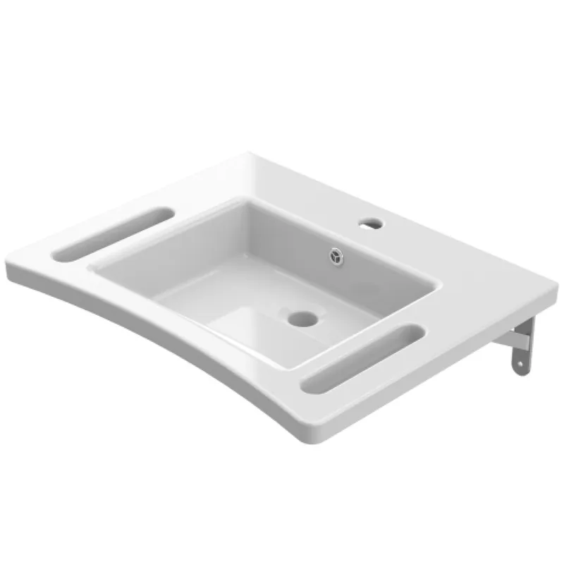 Livraison Gratuite Vasque de synthèse – adapté PMR – Onyx – 60×48 cm