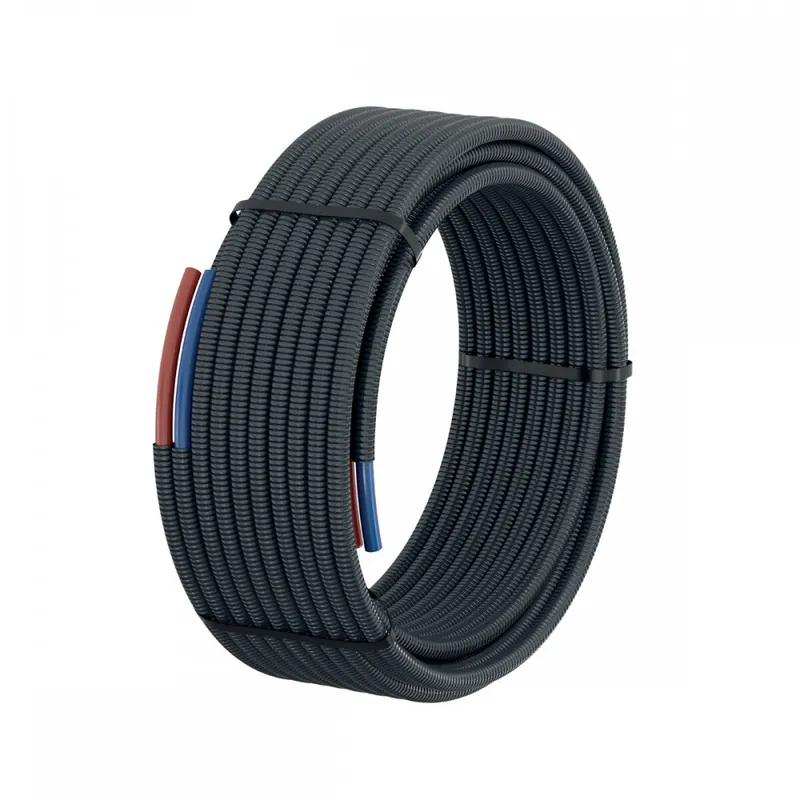 Tube PER-T Betapert gainé duo bleu et rouge – couronne de 50 mètres Haute Qualité
