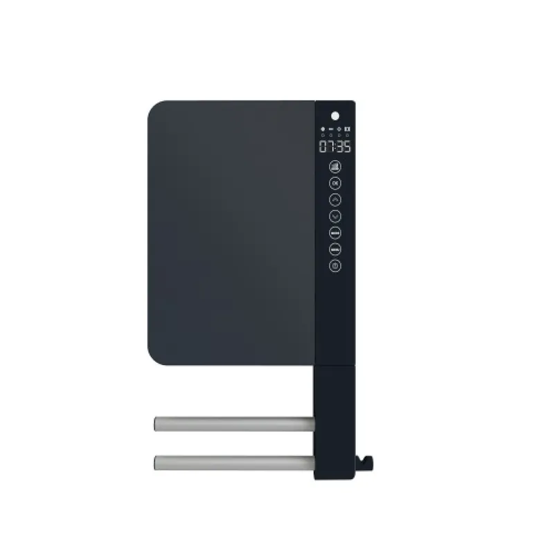 Offre Du Jour Sèche-serviettes électrique soufflant Télia 2 barres et 1 patère