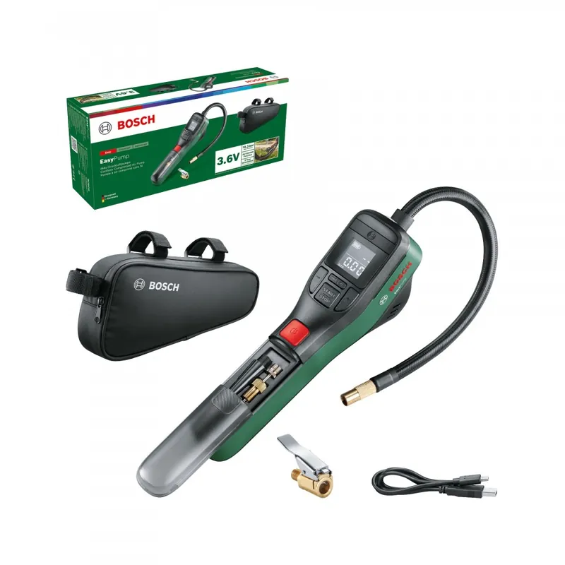 Pompe à air sans fil EasyPump + sacoche vélo – 0603947002 Prix Cassé