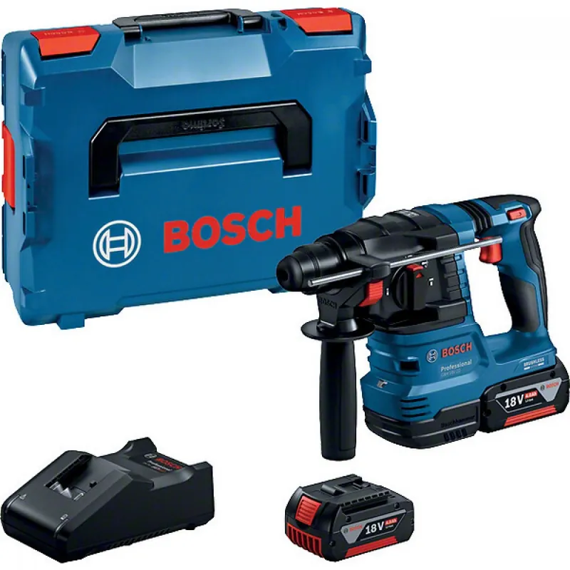 Remise Marteau perforateur SDS+ GBH 18V-22 + 2 batteries GBA 18V 4.0Ah + Chargeur GAL 18V-40