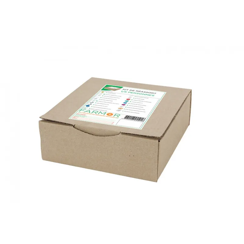 Promotion Kit de réassort multirisques pour armoire à pharmacie -1 à 5 personnes