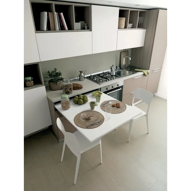 Satisfait Ou Remboursé Mécanisme de table extractible sous tiroir LUNCH + caches + charnières