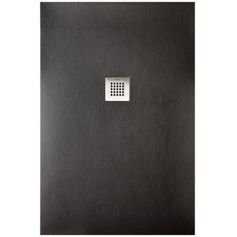 Receveur de douche à poser en Luxtone – Strato noir Prix Choc