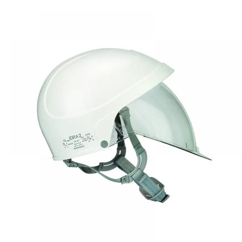 Usine Directe Casque de chantier électricien IDRA 2 avec écran anti arcs électriques
