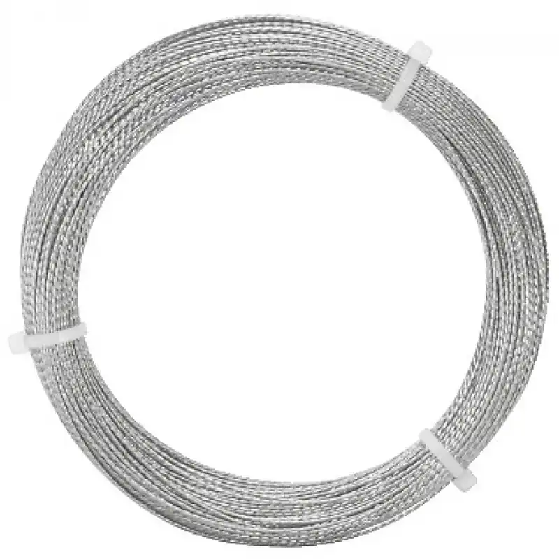 Meilleur Prix Corde à piano flexible fil acier tressé traité laiton Ø 0,8 mm – 50 m