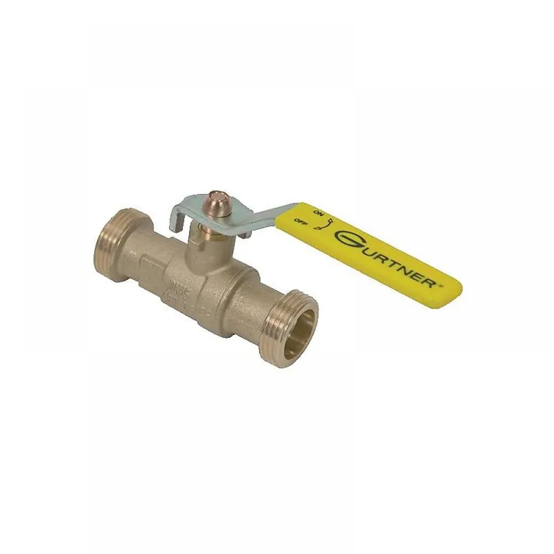 Dernier Modèle Robinet d'arrêt à poignée – circuit gaz naturel – mâle / mâle