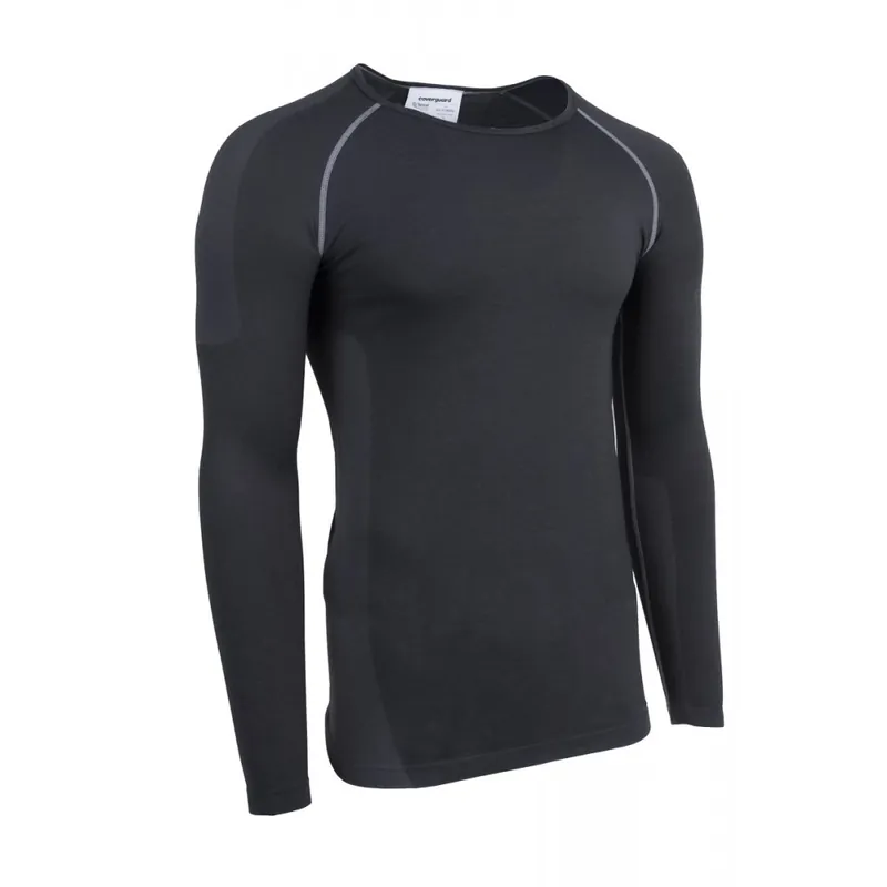 T-shirt technique à manches longues CLARINET – anthracite Jusqu’à Épuisement Des Stocks