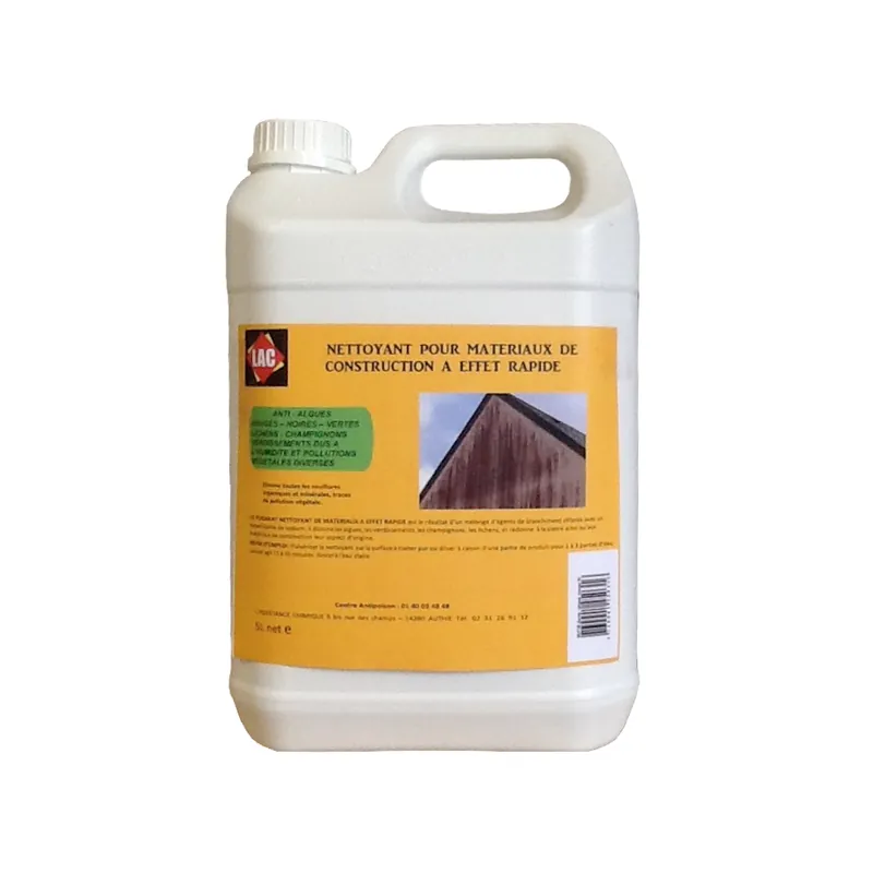 Prix Promo Nettoyant façade et pierre – effet rapide – 5 litres