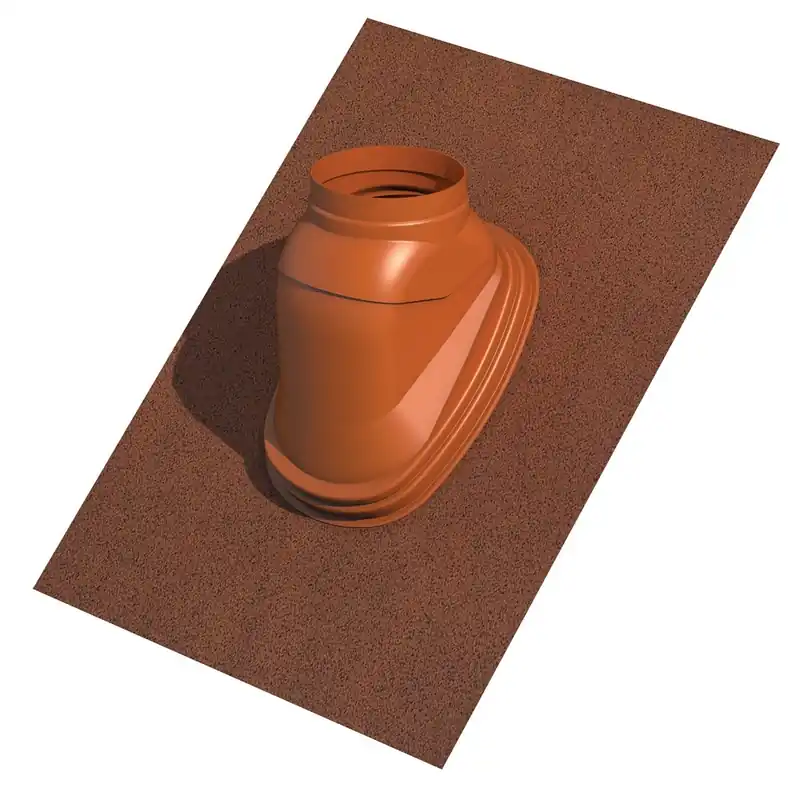 Solin Ubiflex – pour toiture 25-45° – avec bavette – 500×500 mm Livraison Gratuite