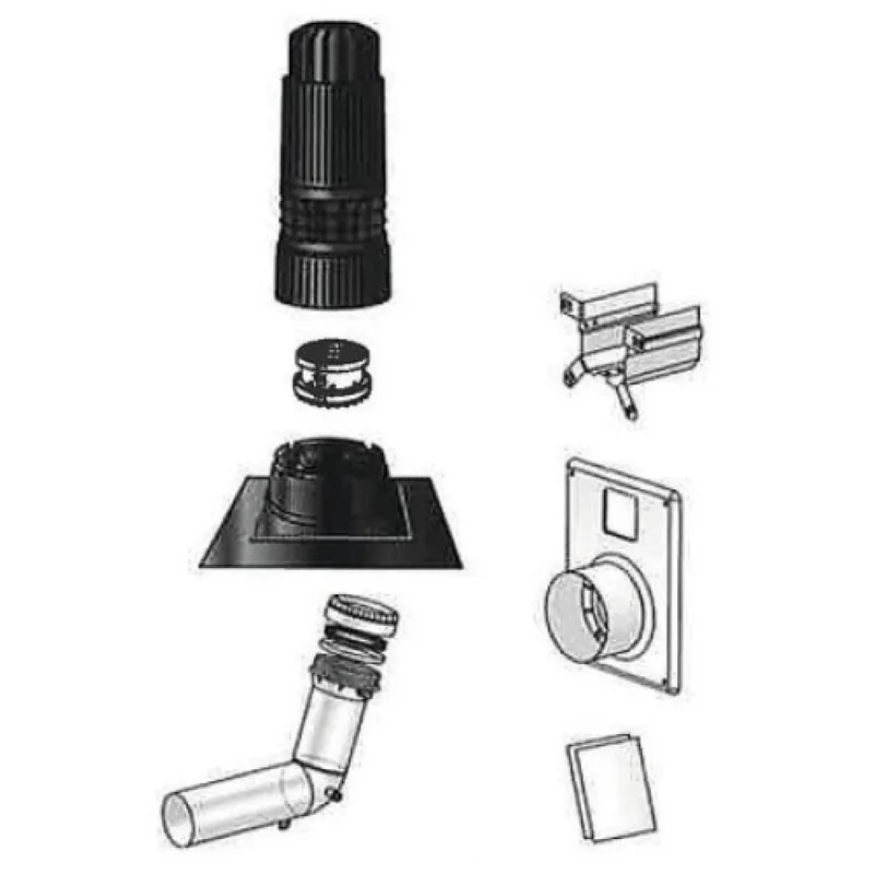 Acheter En Ligne Kit Condensation - gaz et fioul - Renolux C 2 en 1 - noir ou ocre