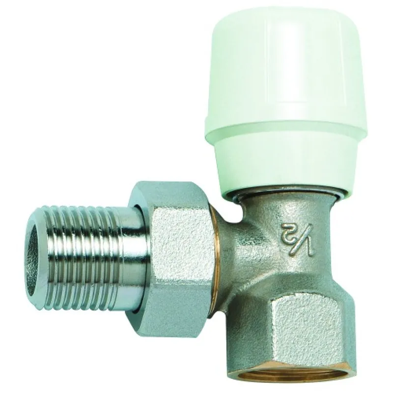 Robinet de radiateur - manuel - équerre - simple réglage - F20x27 Acheter En Ligne
