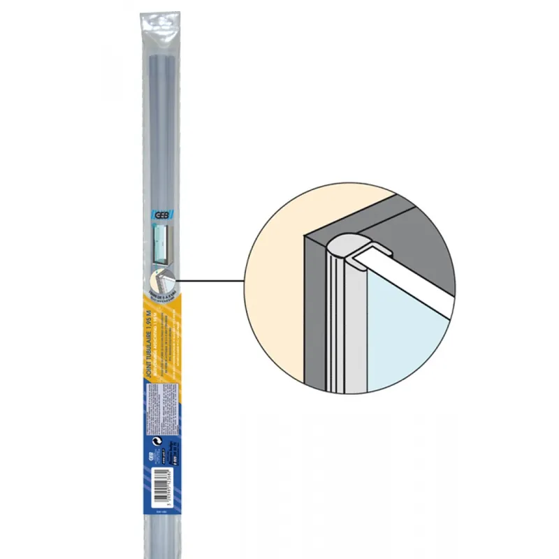 Soldes Joint PVC pour côté de porte de douche/baignoire