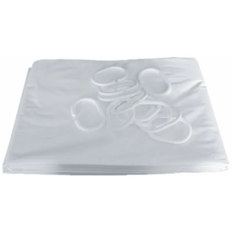 Offre Spéciale Rideau de douche plastique blanc
