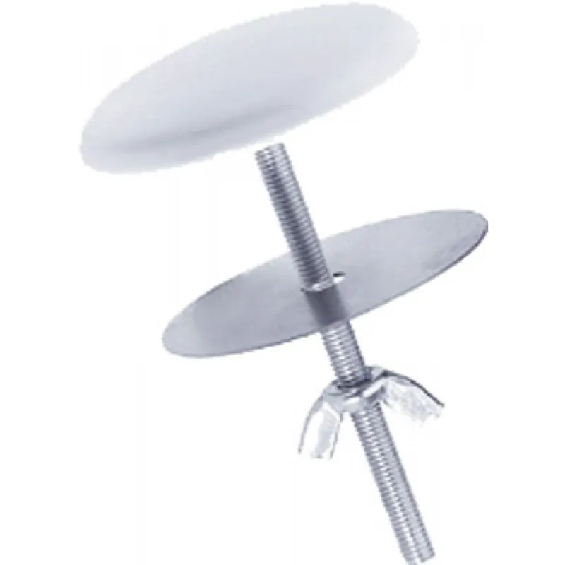 Cache trou laiton epoxy blanc Ø 50 mm Bon Marché