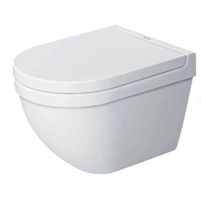 Retour Gratuit Cuvette WC suspendue compacte Compact Starck 3 Durafix