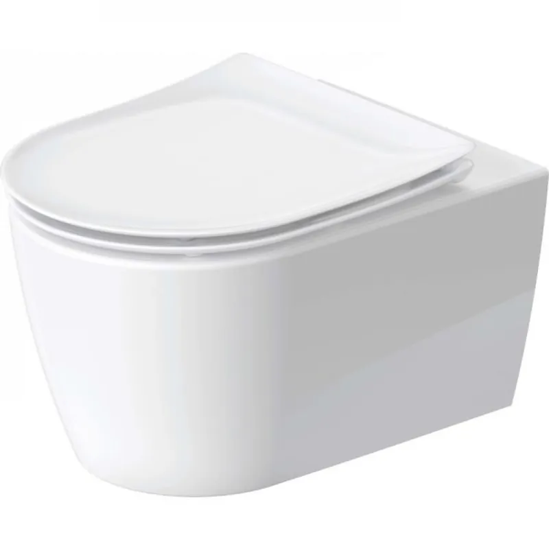 Retour Gratuit Cuvette WC suspendue sans bride à sortie horizontale Hygiène Flush Durafix
