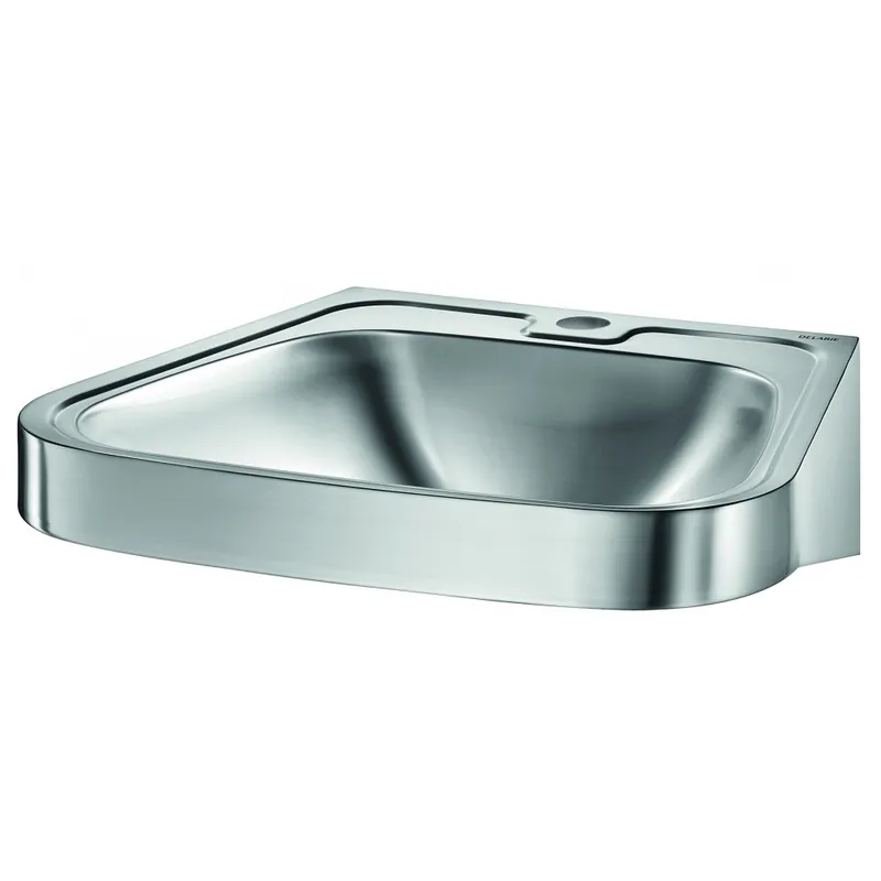 Offre Du Jour Lavabo mural percé – Inox 304 – satiné – Fraju –