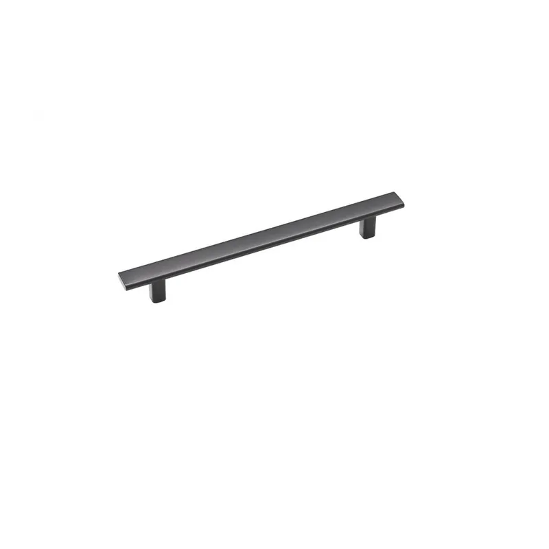 Meilleur Prix Poignée de meuble zamak Regola – entraxe 160 mm – finition noir mat